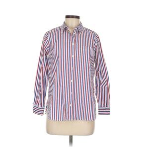 J. Crew Red, Blue, and White Striped Shirt
